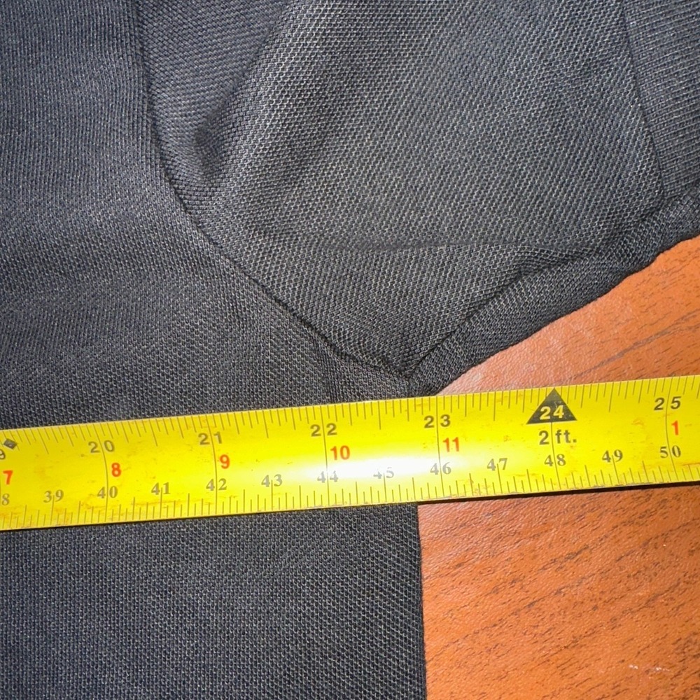 Polo Ralph Lauren Y2K Black Polo Bear TEAM USA Hockey Cotton Mesh Shirt NWT XL - Picture 6 of 8